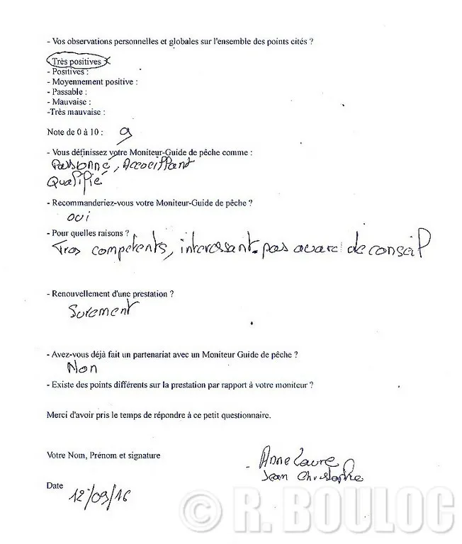 feed back sur prestations 4