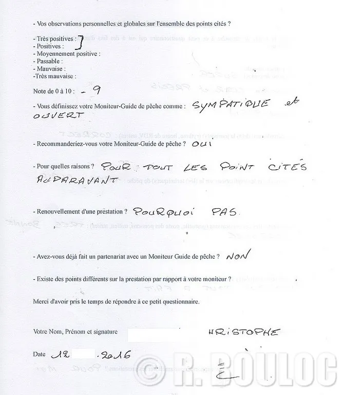 Fléxibilté des stages de pêche avec R. Bouloc 18