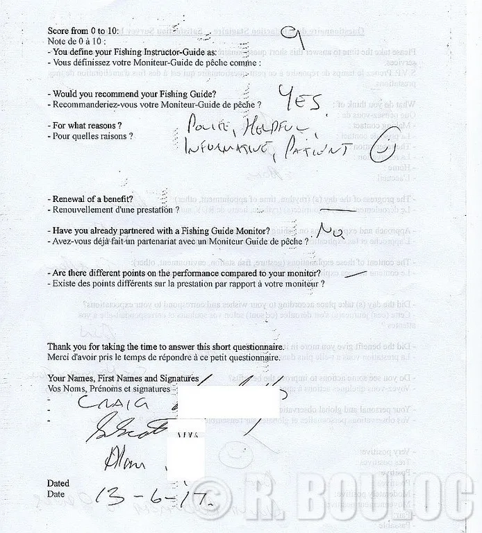 HAUTE QUALITE du guidage pêche fait par R. BOULOC 38