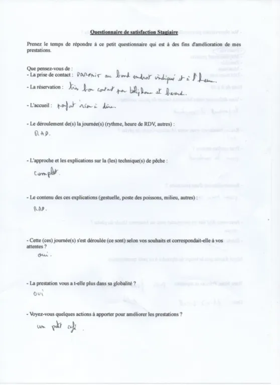 Haute qualité des cours de pêche dispensé par R. BOULOC 49