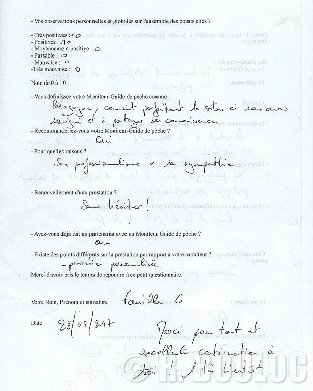 Aide et soutien à la pêche avec BOBY 56