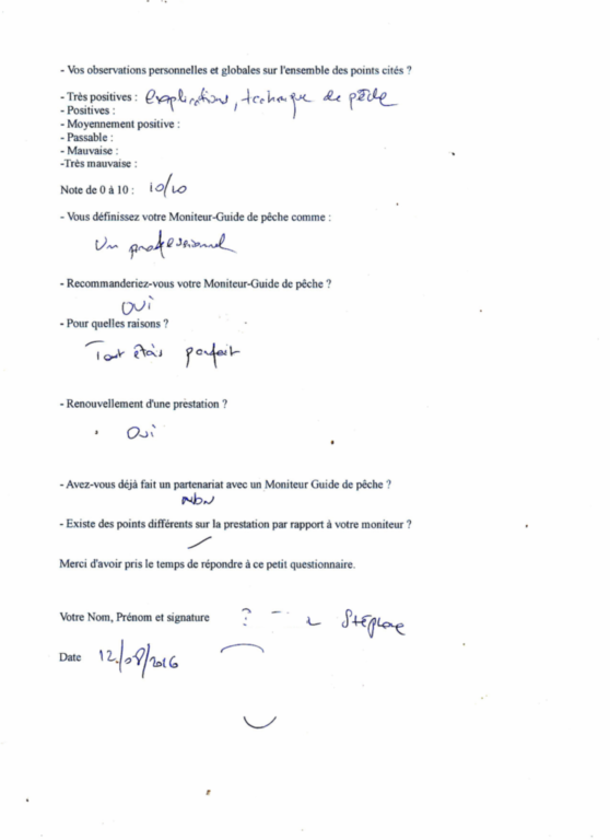 Bonne communication du moniteur