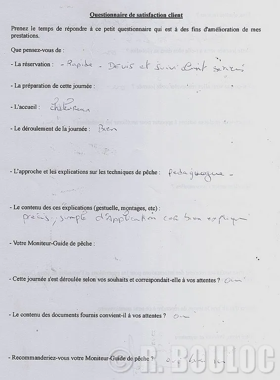 On parle de votre moniteur de pêche R. Bouloc 59