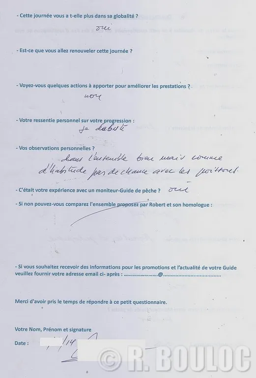 Le meilleur moniteur de pêche de l'hérault R. Bouloc 62