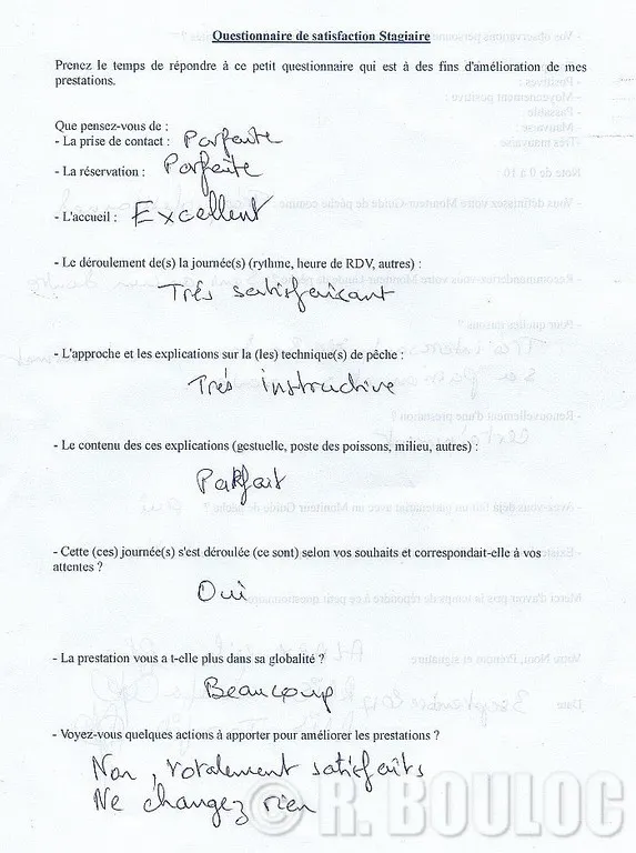 Meilleur moniteur de pêche de l'hérault R. Bouloc 63