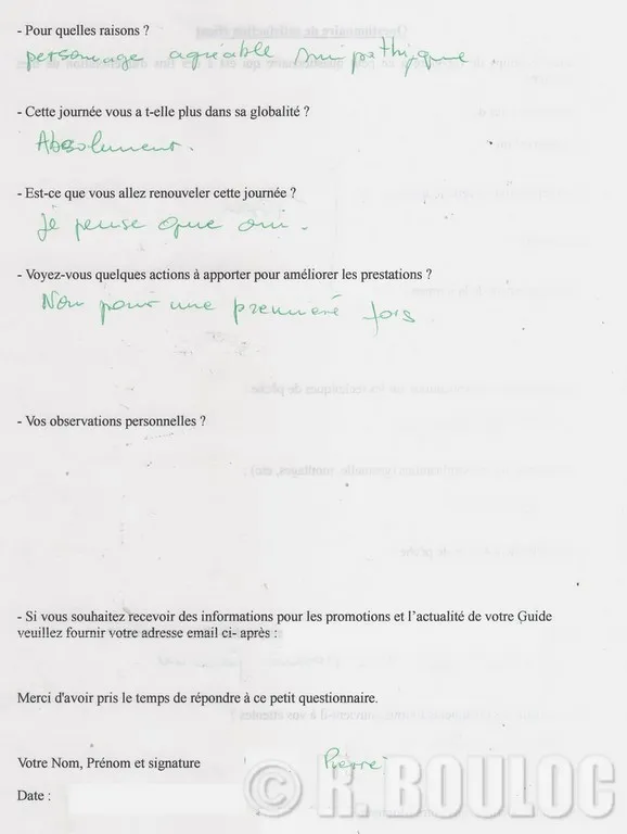 Apprentissage pêche facilité avec R. Bouloc  84